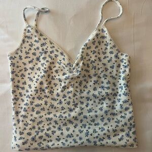 Cotton on floral tank top
